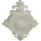 Ekena Millwork Quentin Ceiling Medallion, Hand-Painted Flash Blue, 23 1/2"W x 12 1/4"H x 1 1/2"P CM23RO1FBS - alternate 3